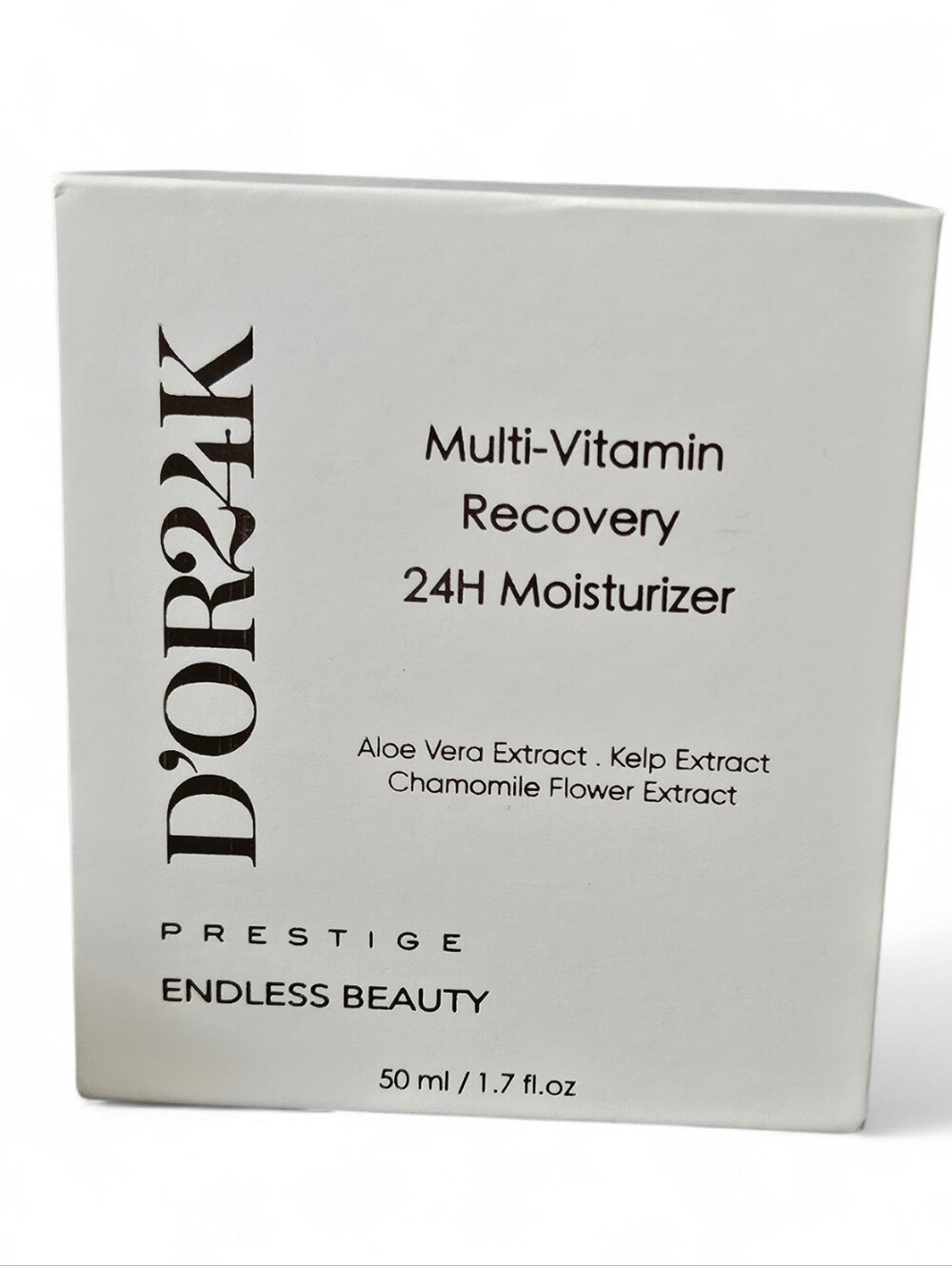 D'OR24K Prestige Endless Beauty Multi-Vitamin Recovery 24H Moisturizer ~ NIB